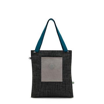 Kipling Annas Tote Tassen Zwart Grijs | NL 1776HA